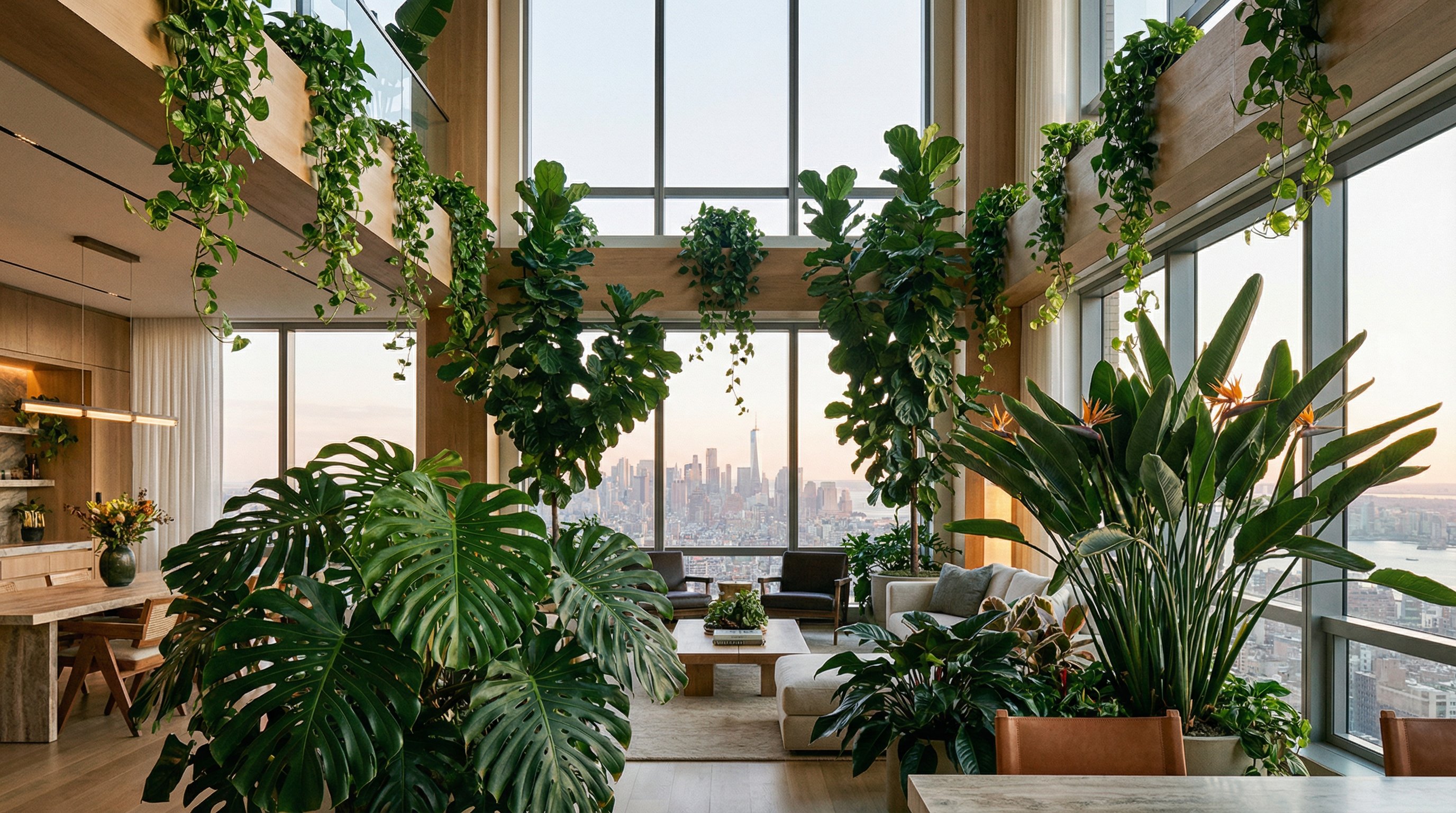 萝莉漫画室内植物装饰视频